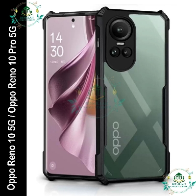 Picture of Original Xundd Back Cover for Oppo Reno 10 5G / Oppo Reno 10 Pro 5G Transparent Hybrid Hard PC Back Bumper