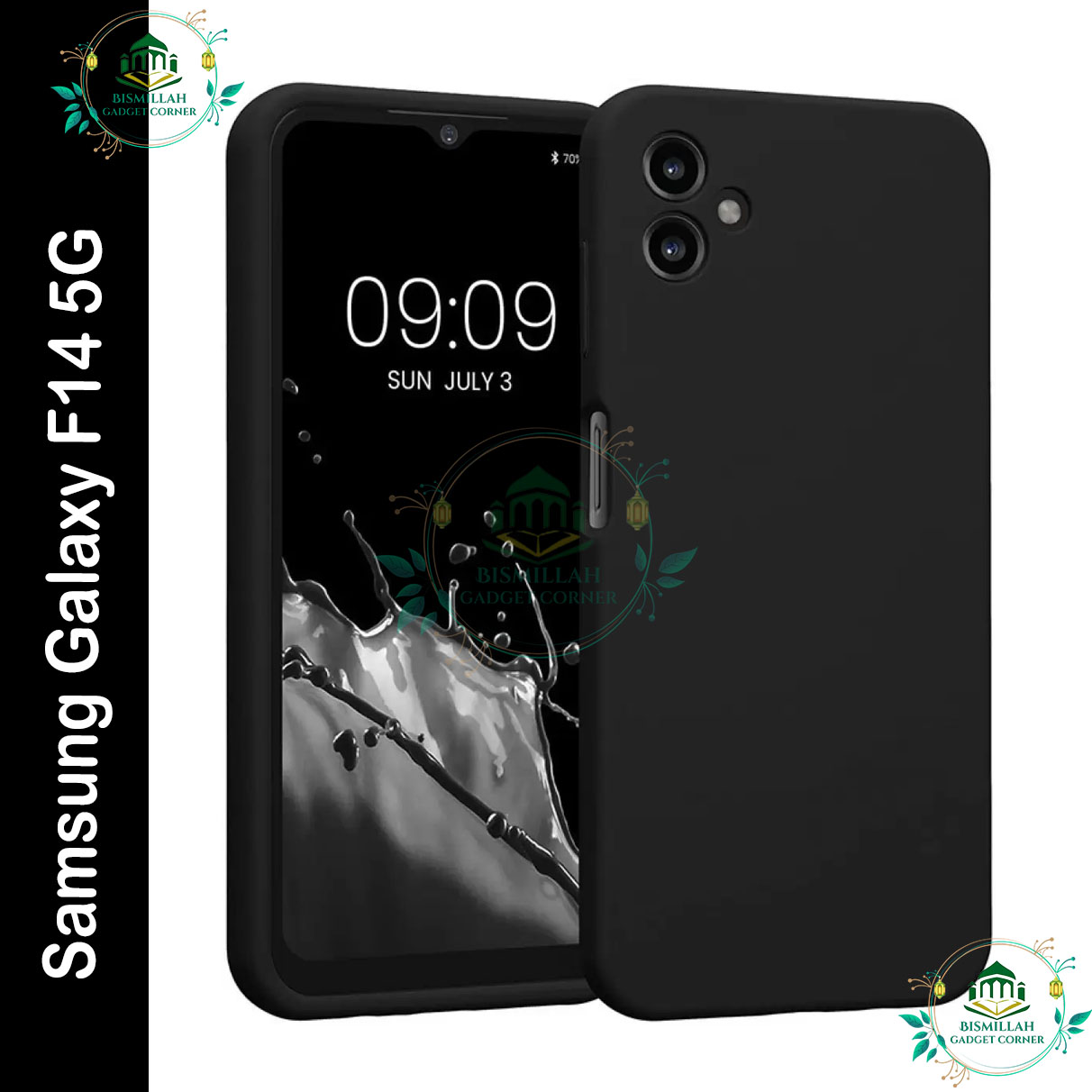 Picture of Premium Liquid Silicone Phone case for Samsung Galaxy F14 5G Liquid Silicon Mobile Back Case Soft Silicone Phone Cover - মোবাইল ফোন - Phoneo