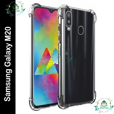 Picture of Transparent back cover For Samsung Galaxy M20 Luxury transparent Protect Back Cover Soft Case