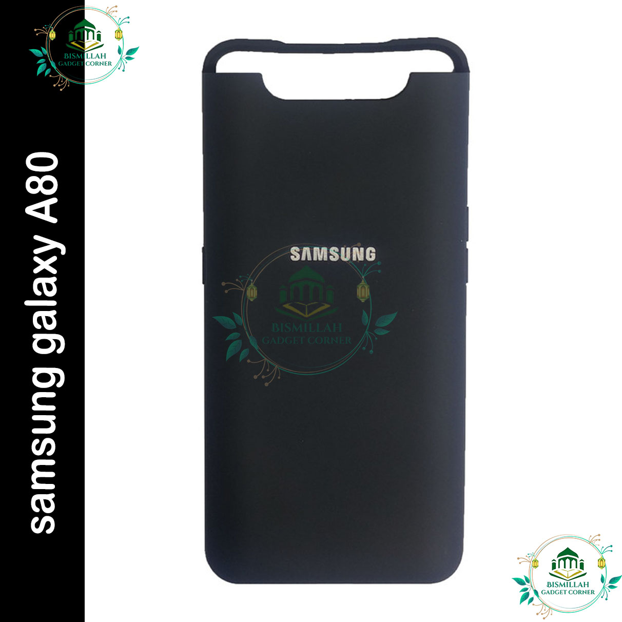 Picture of Premium Liquid Silicone Phone case for Samsung Galaxy A80 Liquid Silicon Mobile Back Case Soft Silicone Phone Cover