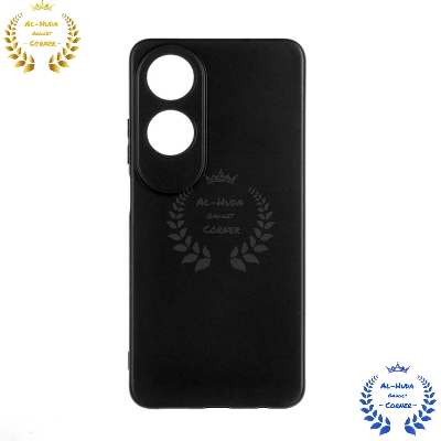 Picture of Shockproof & Transparent Crystal Clear Back Cover Case / Matte Protective Lens Flexible Back Cover for Oppo A60 4G | Slim Silicone Cover with Soft Lining Shockproof Full Body Bumper Case