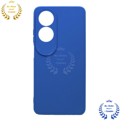 Picture of Shockproof & Transparent Crystal Clear Back Cover Case / Matte Protective Lens Flexible Back Cover for Oppo A60 4G | Slim Silicone Cover with Soft Lining Shockproof Full Body Bumper Case