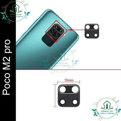 Picture of Back Camera Glass Lens Camera Lens for Poco m2 pro Main camera glass