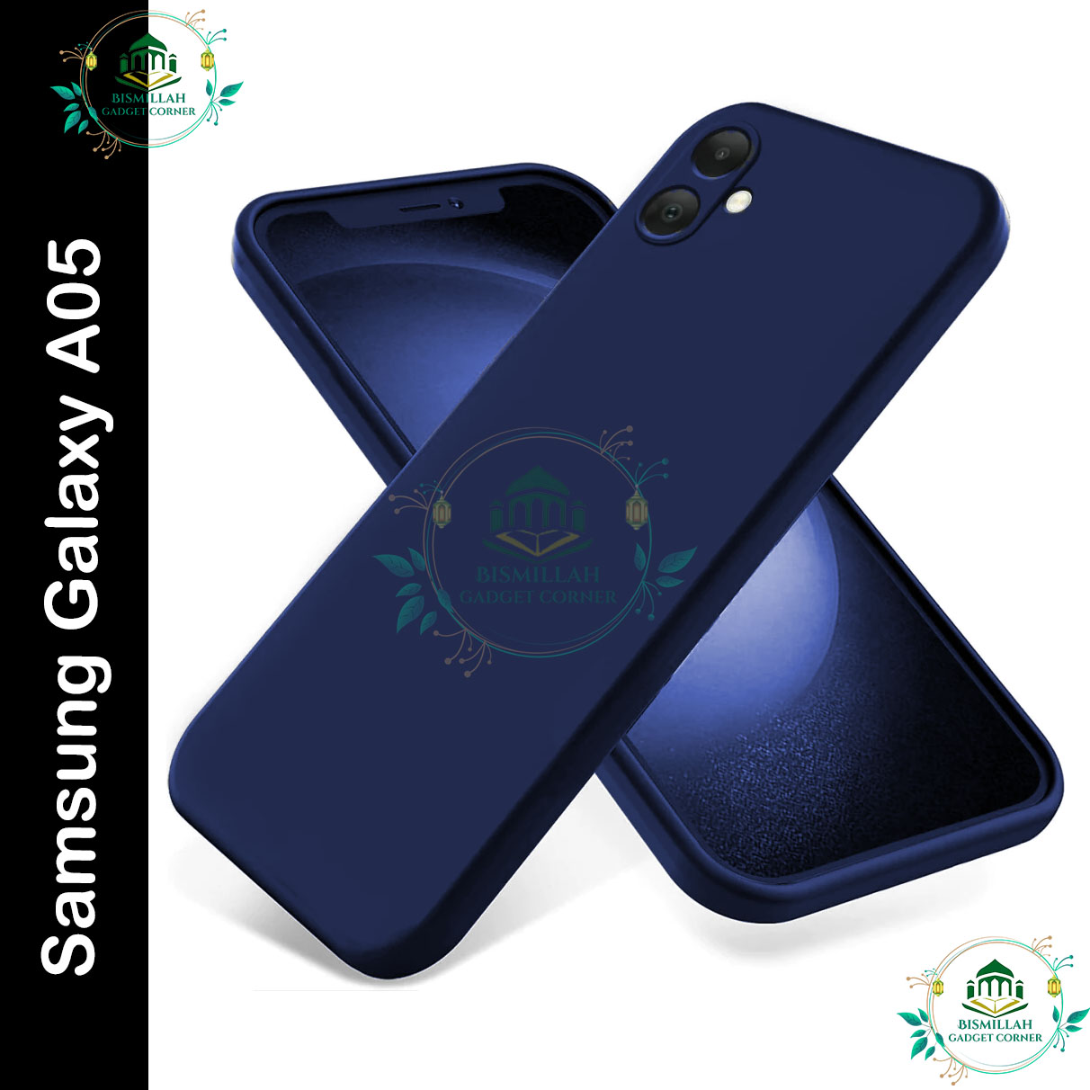 Picture of Premium Liquid Silicone Phone case for Samsung Galaxy A05 Liquid Silicon Mobile Back Case Soft Silicone Phone Cover - মোবাইল ফোন - Phoneo