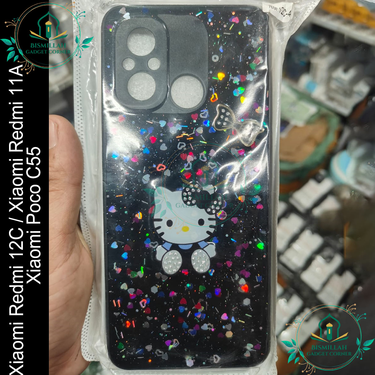 Picture of Ladies Cover For Xiaomi Redmi 12C / Xiaomi Redmi 11A / Xiaomi Poco C55 Back Cover Soft Phone Case Protection Back Cover - Phone Back Cover - Phone - Camera