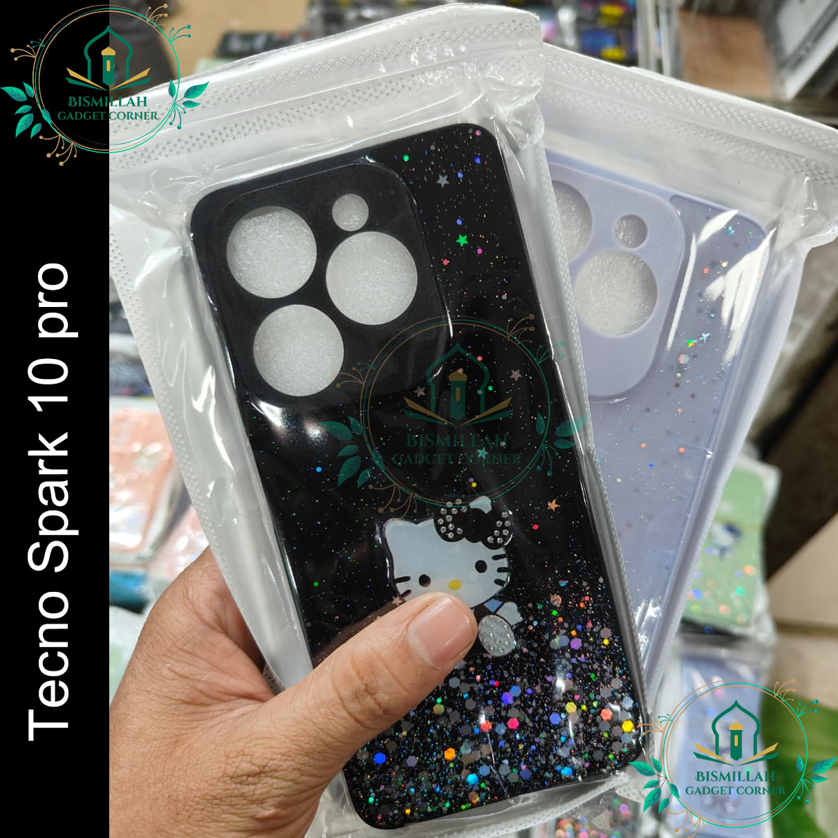 Picture of Original Ladies Cover For Tecno Spark 10 Pro Back Cover Soft Phone Case Protection Back Cover - Phone Back Cover - Phone - Camera