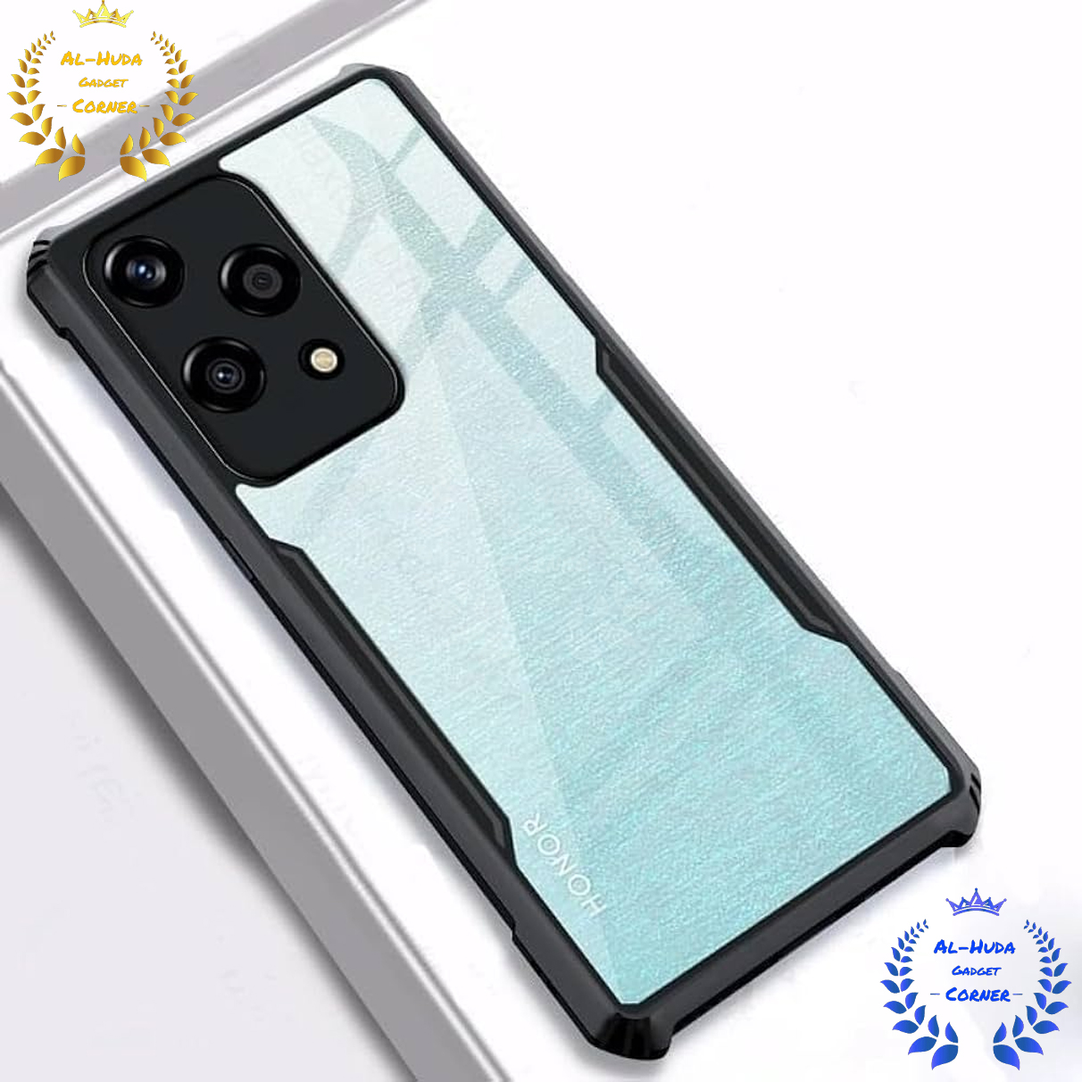 Picture of Xundd Back Cover for Honor 200 Lite 5G Transparent Hybrid Hard PC Back Bumper
