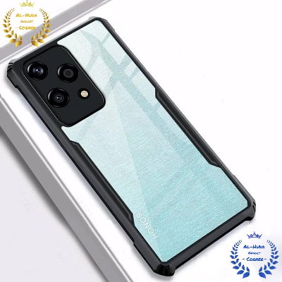 Picture of Xundd Back Cover for Honor 200 Lite 5G Transparent Hybrid Hard PC Back Bumper