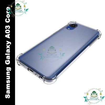 Picture of Transparent back cover For Samsung Galaxy A03 Core Luxury transparent Protect Back Cover Soft Case
