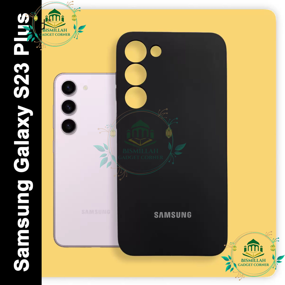 Picture of Premium Liquid Silicone Phone case for Samsung Galaxy S23 Plus Liquid Silicon Mobile Back Case Soft Silicone Phone Cover - মোবাইল ফোন - Phoneo