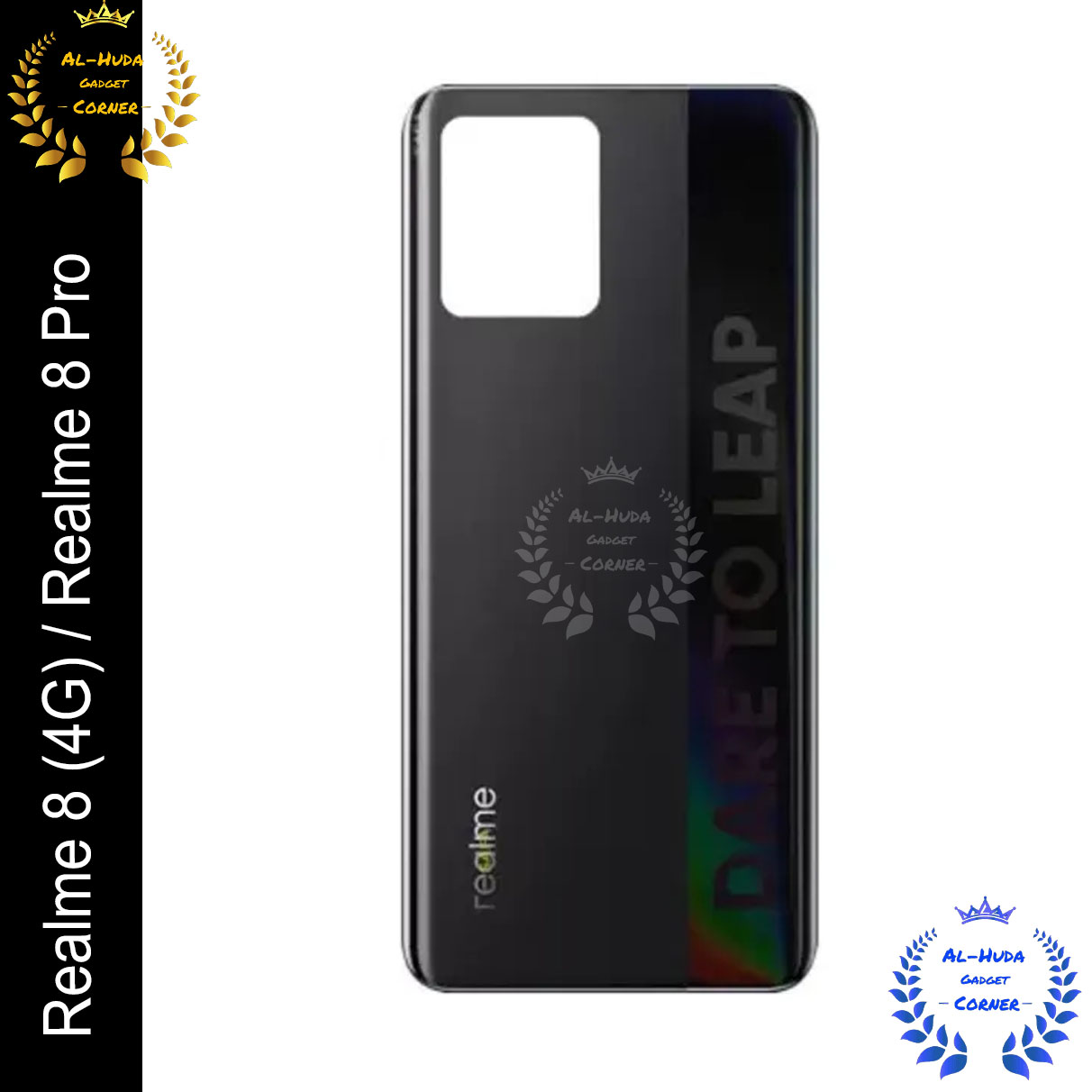 Picture of Realme 8 (4G) / Realme 8 Pro Back Shell / Back Panel / Battery Cover / Back Door / Back Replacement Part (Back Case Cover For Smartphone)