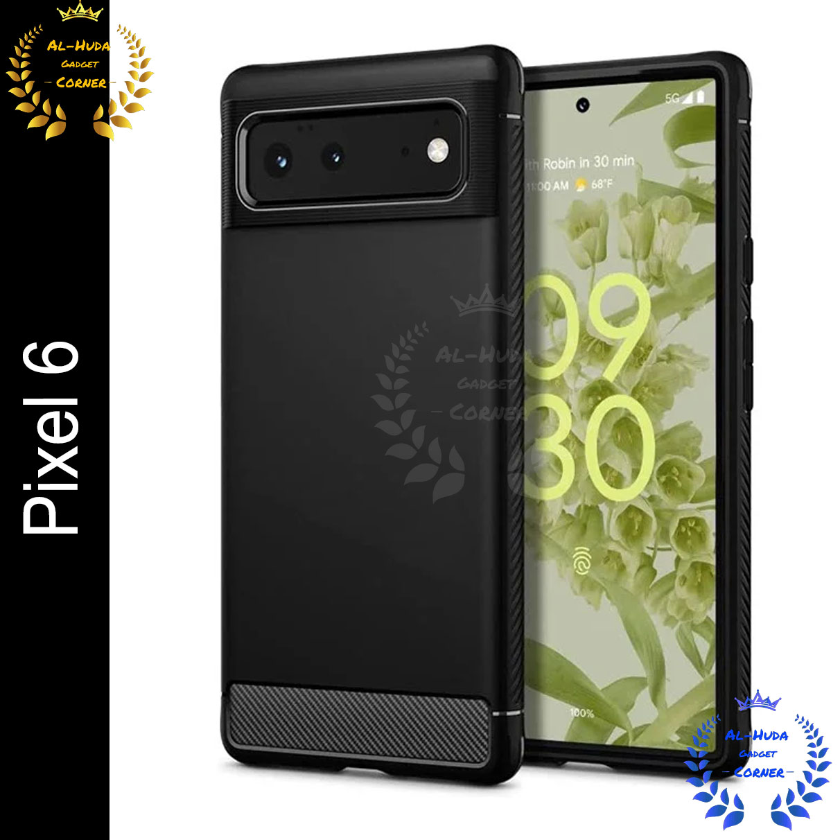 Picture of Spigen cover For Google Pixel 6 Carbon Fiber Back cover Soft Slim Fashion Non-Slip Protective Carbon Fiber Phone Case