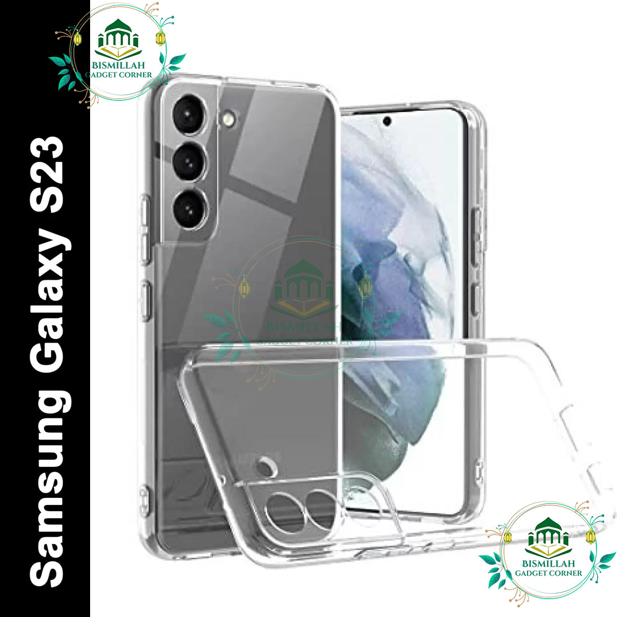 Picture of Transparent back cover For Samsung Galaxy S23 5G Luxury transparent Protect Back Cover Soft Case