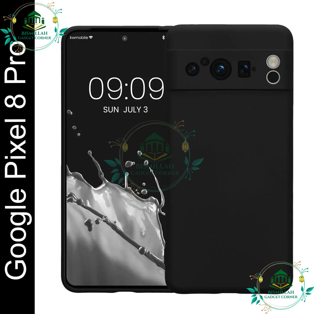 Picture of Premium Liquid Silicone Phone case for Google Pixel 8 Pro Liquid Silicon Mobile Back Case Soft Silicone Phone Cover - মোবাইল ফোন - Phoneo