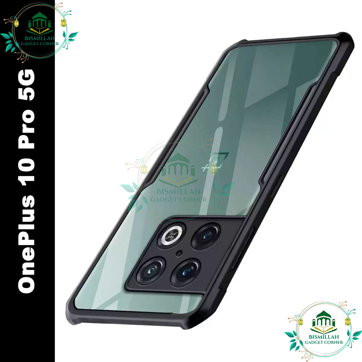 Picture of Xundd Back Cover for oneplus 10 pro 5g Transparent Hybrid Hard PC Back Bumper