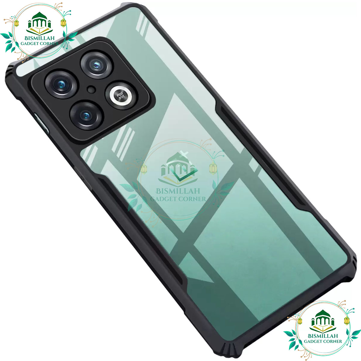 Picture of Xundd Back Cover for oneplus 10 pro 5g Transparent Hybrid Hard PC Back Bumper