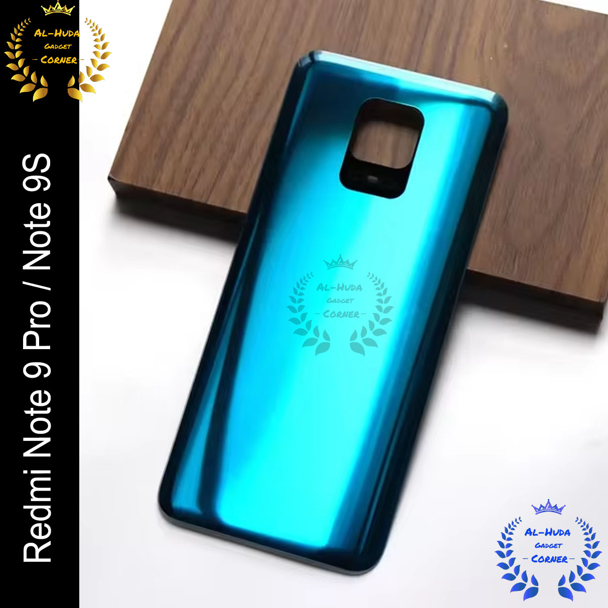 Picture of Xiaomi Redmi Note 9 Pro / Note 9S Back Shell / Back Panel / Battery Cover / Back Door / Back Replacement Part (Back Case Cover For Smartphone) (Best Quality)