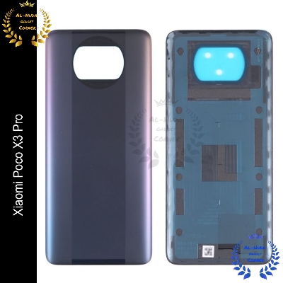 Picture of Xiaomi Poco X3 Pro Back Shell / Back Panel / Battery Cover / Back Door / Back Replacement Part (Back Case Cover For Smartphone) (Best Quality)