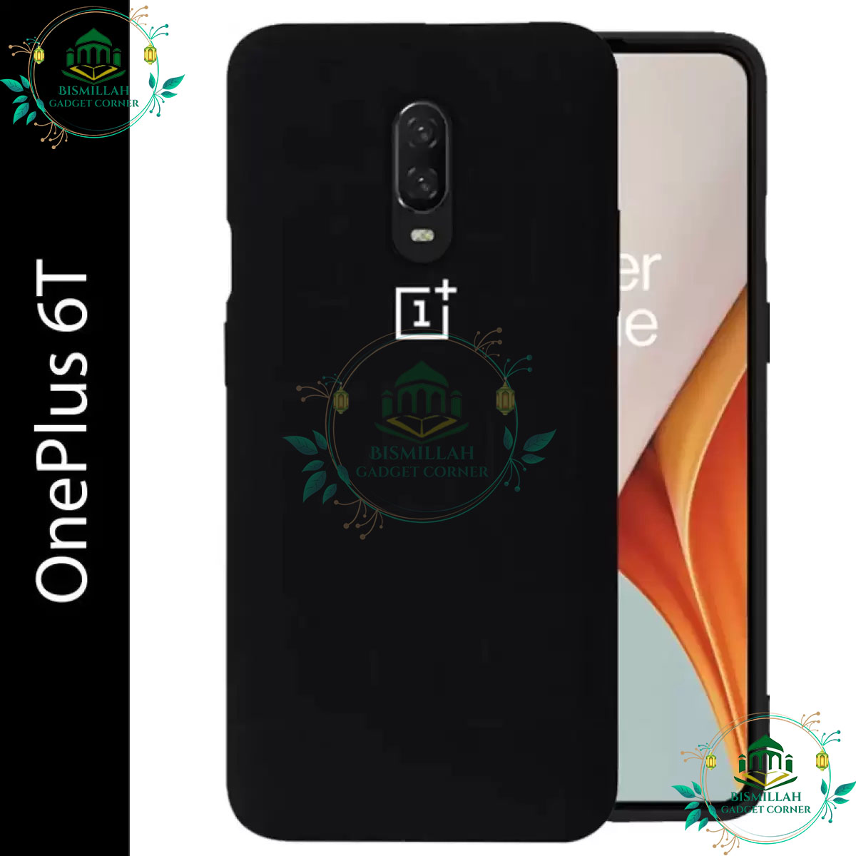 Picture of Premium Liquid Silicone Phone case for OnePlus 6T Liquid Silicon Mobile Back Case Soft Silicone Phone Cover