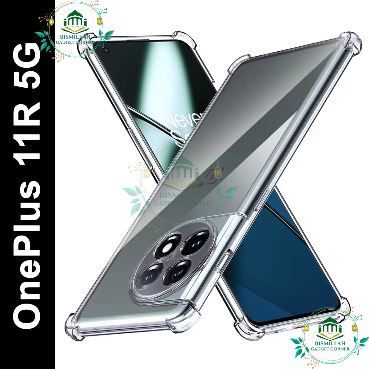 Picture of Transparent back cover For OnePlus 11R 5G Luxury transparent Protect Back Cover Soft Case