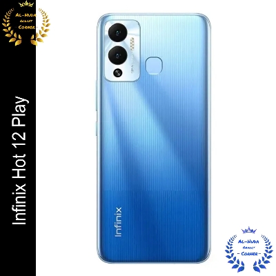 Picture of Infinix Hot 12 Play / X6816 / X6817 Back Shell / Back Panel / Battery Cover / Back Door / Back Replacement Part (Back Case Cover For Smartphone)