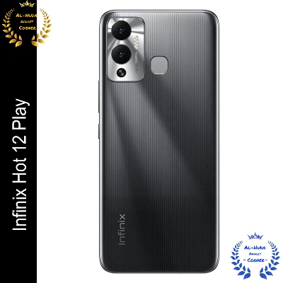 Picture of Infinix Hot 12 Play / X6816 / X6817 Back Shell / Back Panel / Battery Cover / Back Door / Back Replacement Part (Back Case Cover For Smartphone)