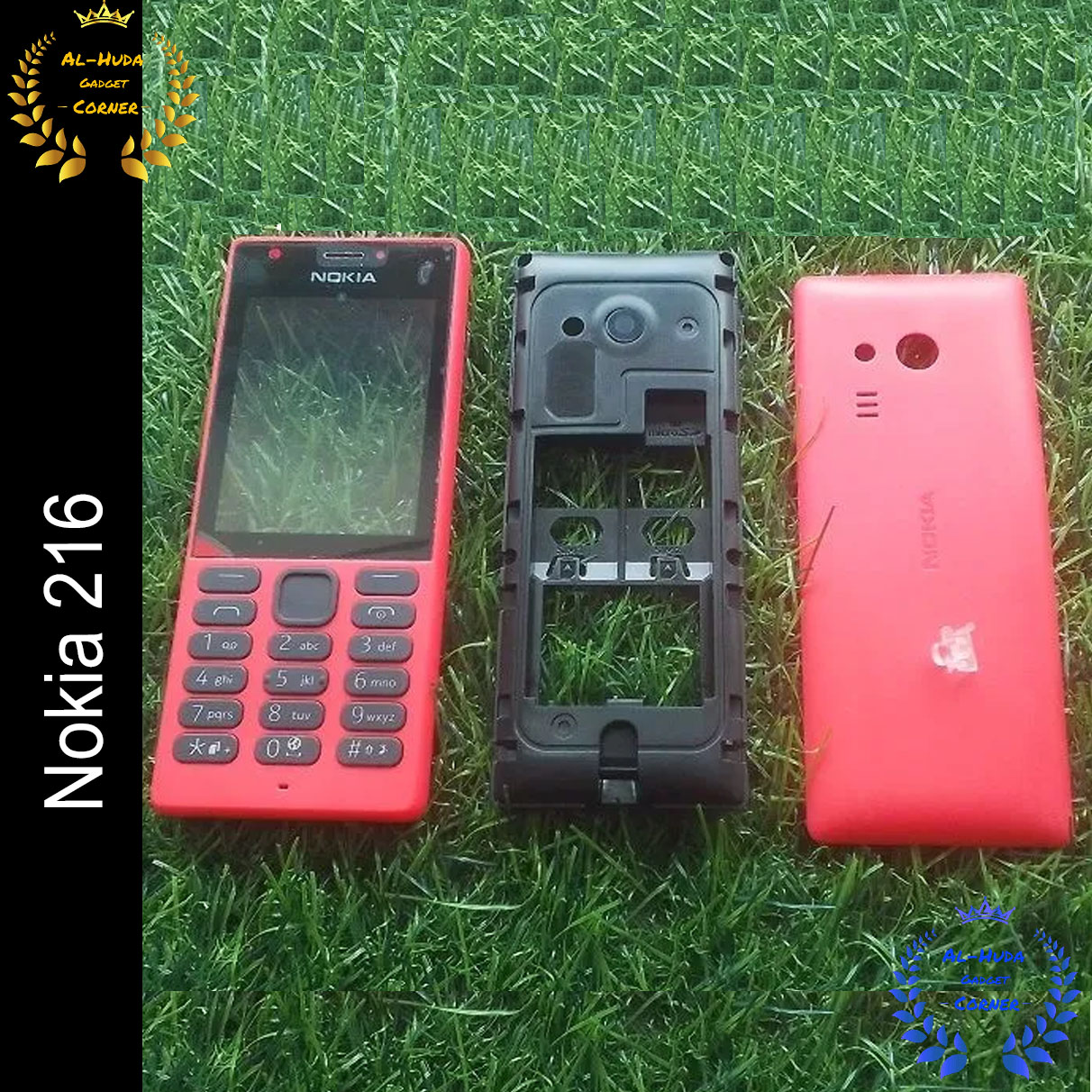 Picture of Full Body Casing for Nokia 216 Full Complete Mobile Casing / Cashing / Housing with Body (Best Quality)