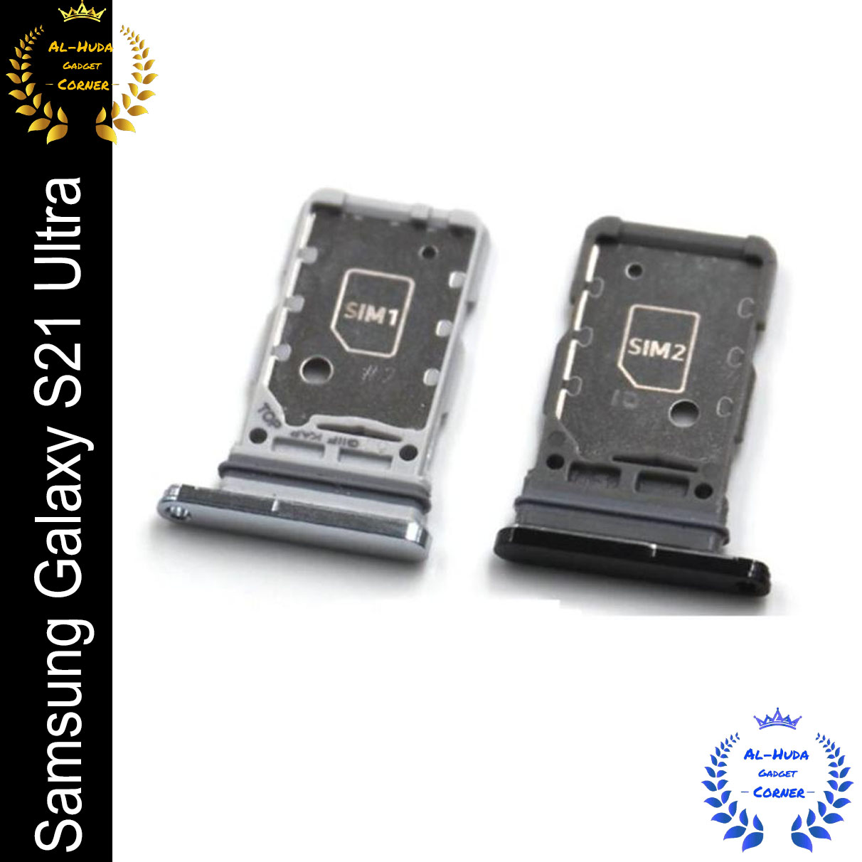 Picture of Dual Sim Slot Tray Holder for Samsung Galaxy S21 Ultra