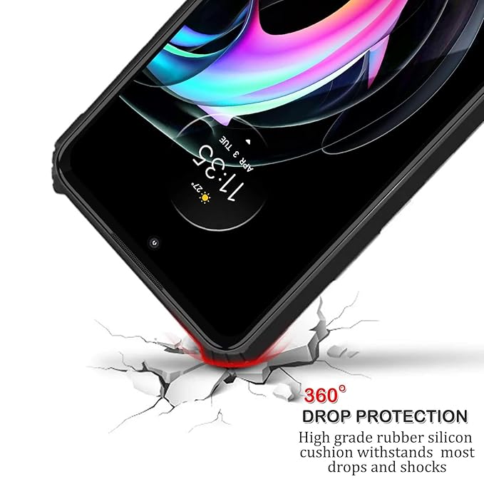 Picture of Xundd Back Cover for Infinix Note 40 Pro 5G Transparent Hybrid Hard PC Back Bumper (Best Quality)