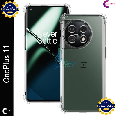 Picture of Transparent back cover For OnePlus 11 5G / 1+ 11 5G Luxury transparent Protect Back Cover Soft Case
