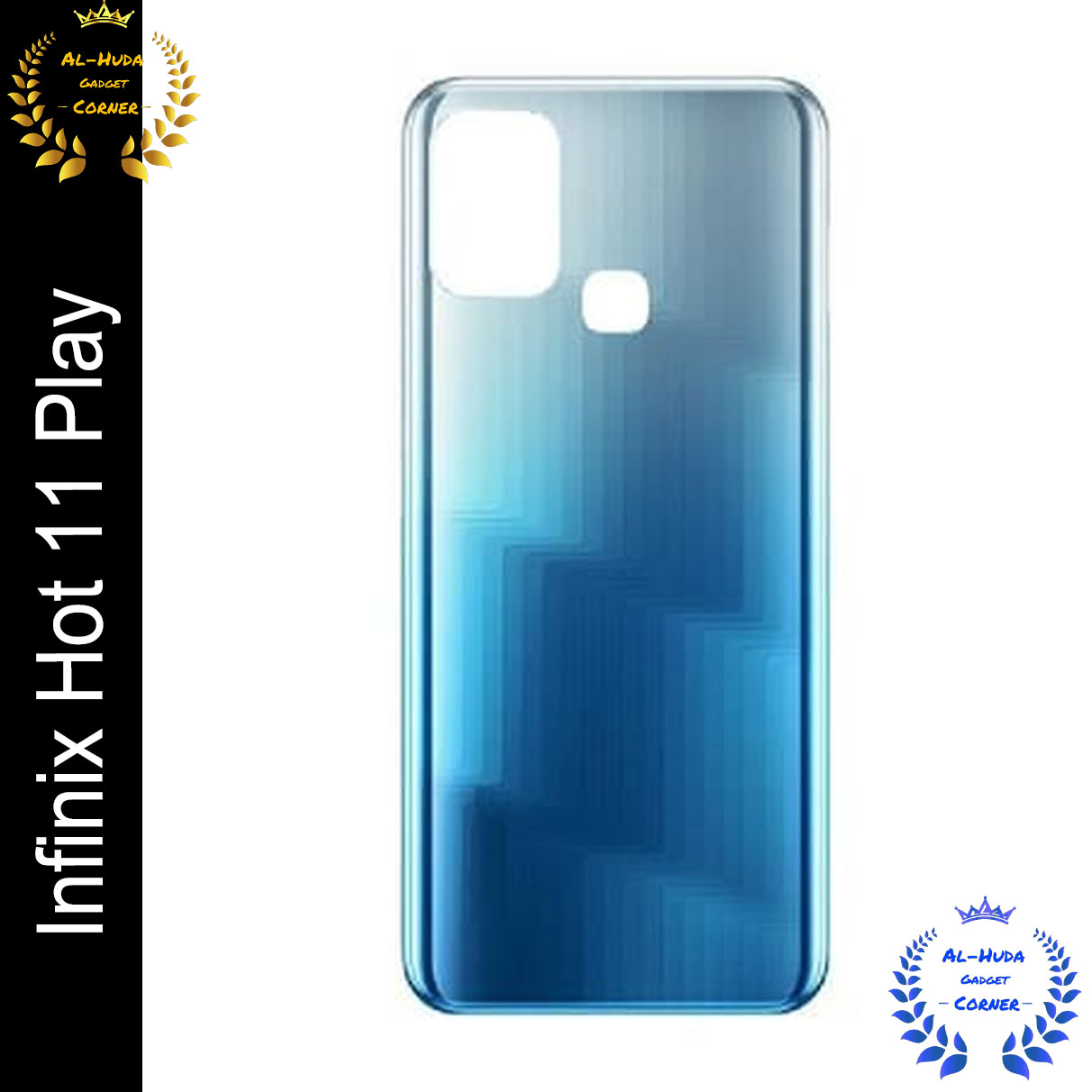 Picture of Infinix Hot 11 Play - (Plastic) Back Shell / Back Panel / Battery Cover / Back Door / Back Replacement Part