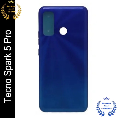 Picture of Tecno Spark 5 Pro Back Shell / Back Panel / Battery Cover / Back Door / Back Replacement Part (Back Case Cover For Smartphone)