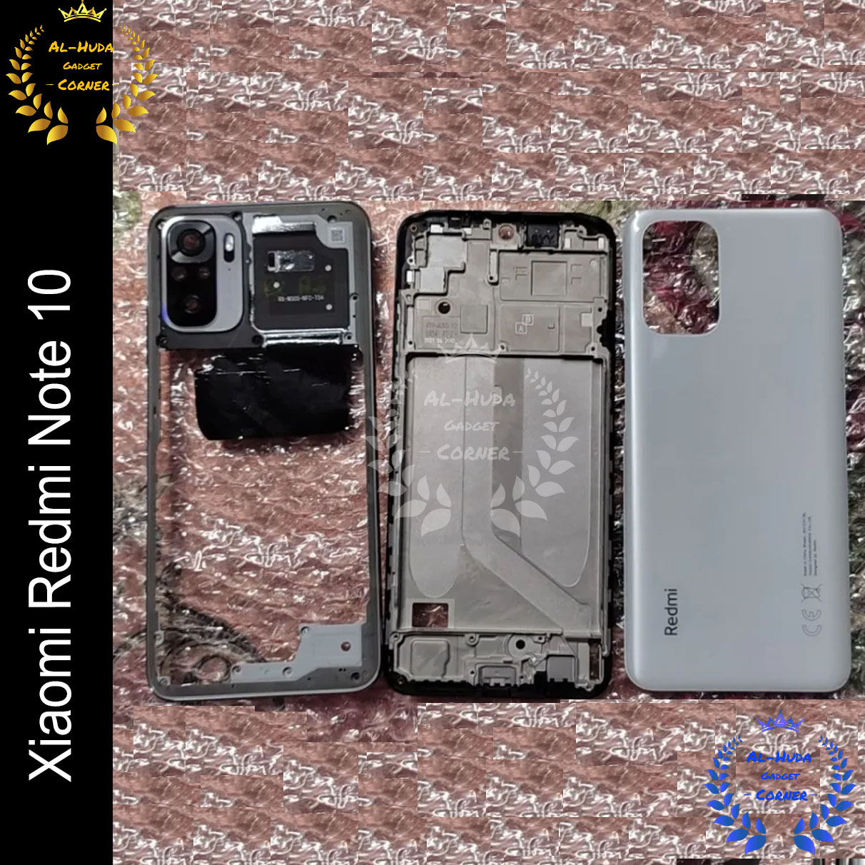 Picture of Full Body Housing for Xiaomi Redmi Note 10 (LCD Frame Panel, Middle Frame and Back Panel) (Best Quality)