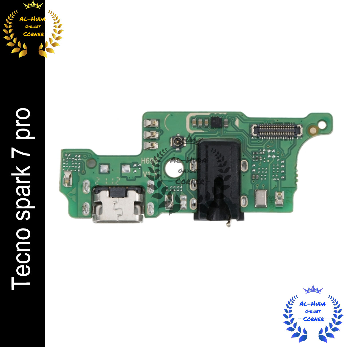Picture of Tecno spark 7 pro charging logic board flex / tecno spark 7 pro logic board / spark 7 pro logic Built For Best Quality And Long Term Use