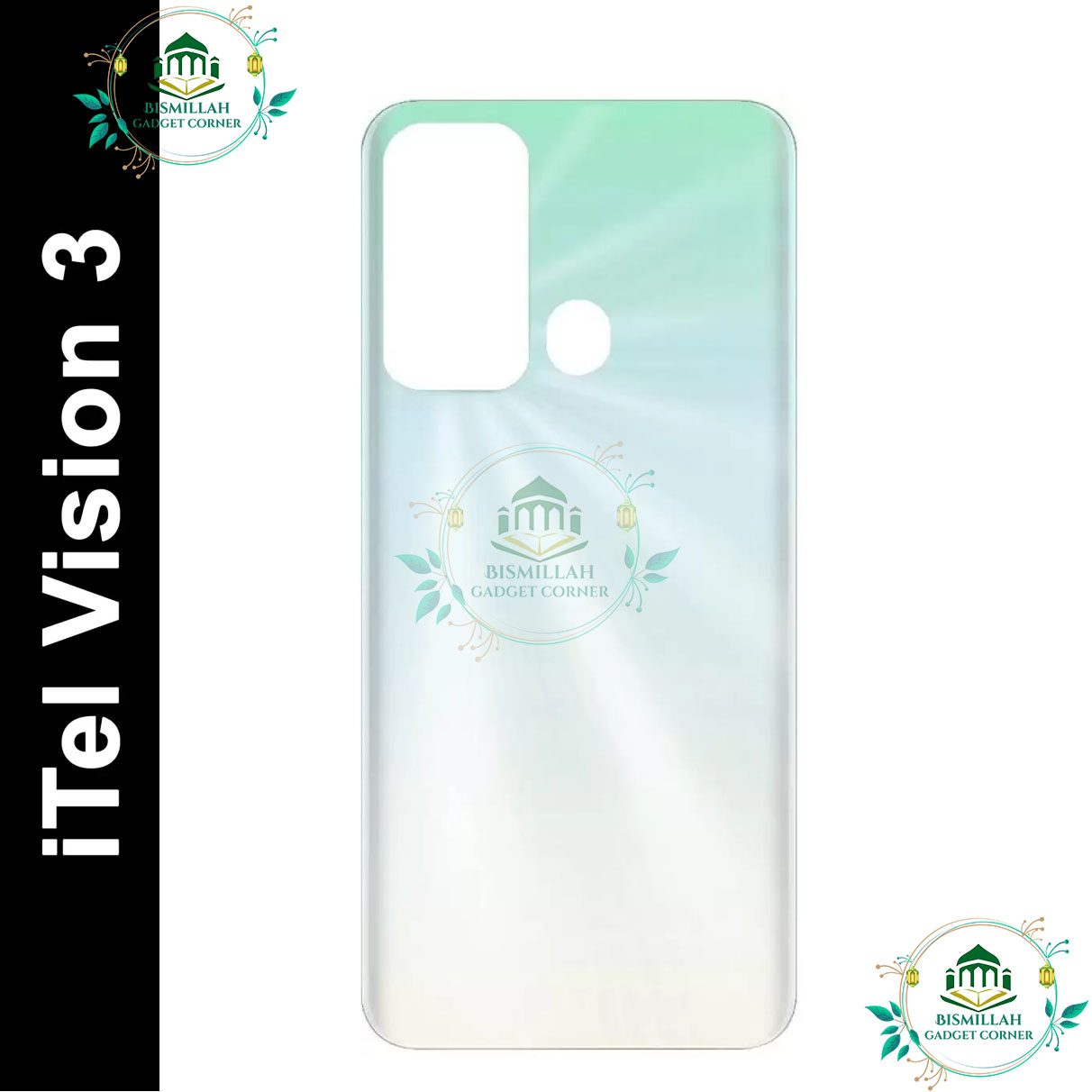 Picture of Itel Vision 3 Back Shell / Back Panel / Battery Cover / Back Door / Back Replacement Part (Back Case Cover For Smartphone)