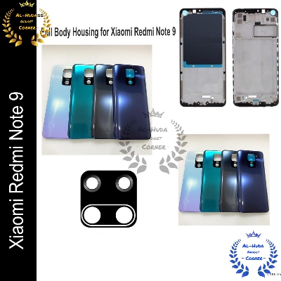Picture of Full Body Housing for Xiaomi Redmi Note 9 (LCD Frame Panel, Middle Frame and Back Panel)