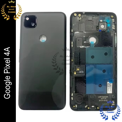 Picture of Google Pixel 4A 4G Back Glass Battery Cover Housing Case for Google Pixel 4A 4G Rear Door Cover Rear Door Cover