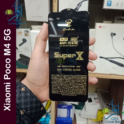 Picture of Super X For Poco M4 5G Tempered Gorilla Glass Screen Protector