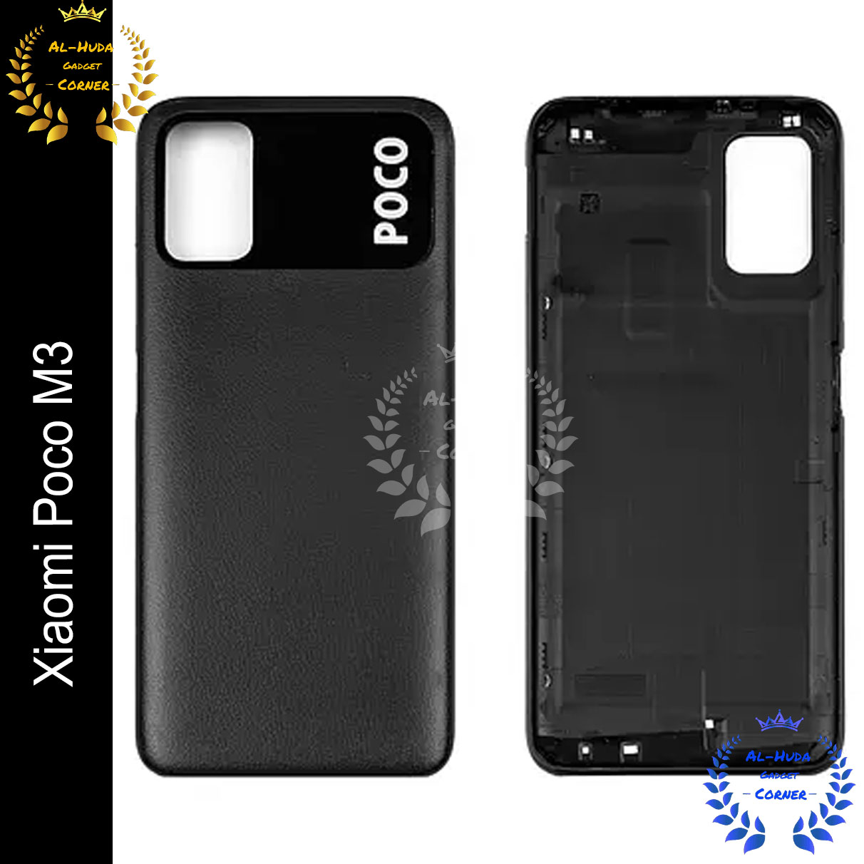 Picture of For Xiaomi Poco M3 Battery Cover Back  Rear Door Housing Case POCO M3 Back Panel PocoM3 Battery Cover