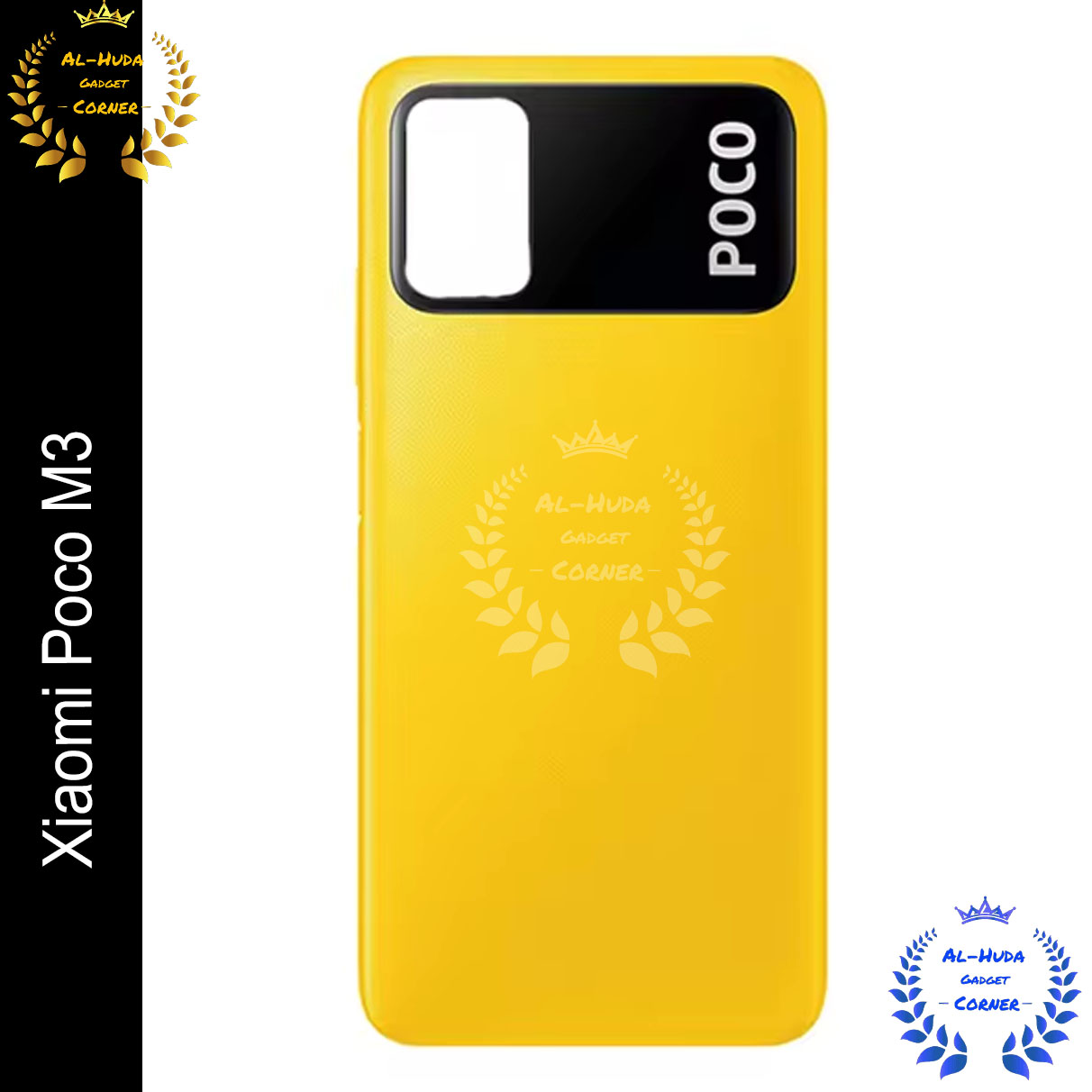 Picture of For Xiaomi Poco M3 Battery Cover Back  Rear Door Housing Case POCO M3 Back Panel PocoM3 Battery Cover
