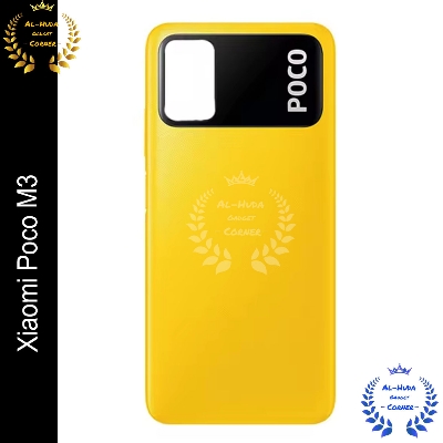 Picture of For Xiaomi Poco M3 Battery Cover Back  Rear Door Housing Case POCO M3 Back Panel PocoM3 Battery Cover