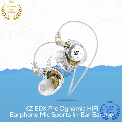 Picture of KZ EDX Pro Dynamic HiFi Earphone Mic Sports In-Ear Earbud (Best Quality)