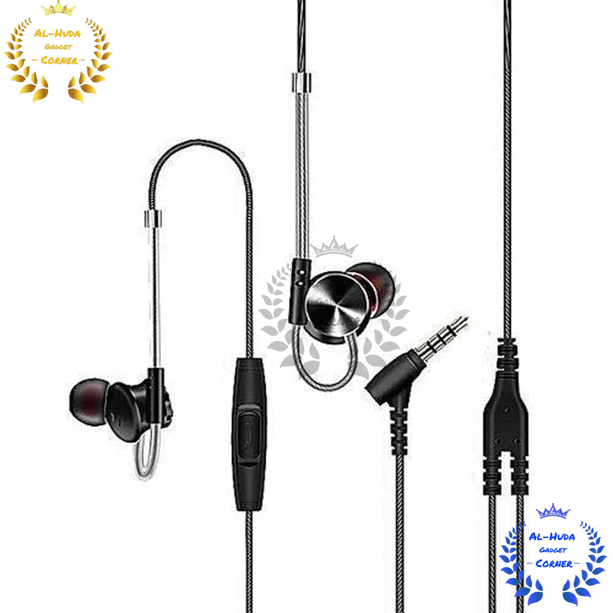 Picture of QKZ DM10 Zinc Alloy HiFi Earphones (Best Quality)