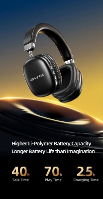 Picture of Awei AT7 Bluetooth Wireless Headphone (Best Quality)