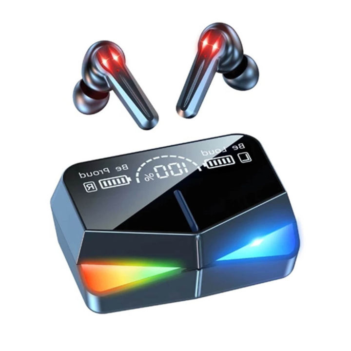 Picture of M28 TWS Bluetooth Earphones Wireless Touch Headphones Stereo Music Gaming Headsets Sports Waterproof Earbuds - Earbuds