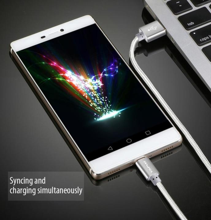 Picture of Awei CL 10 Micro USB Data Cable For Android with Fast Charging
