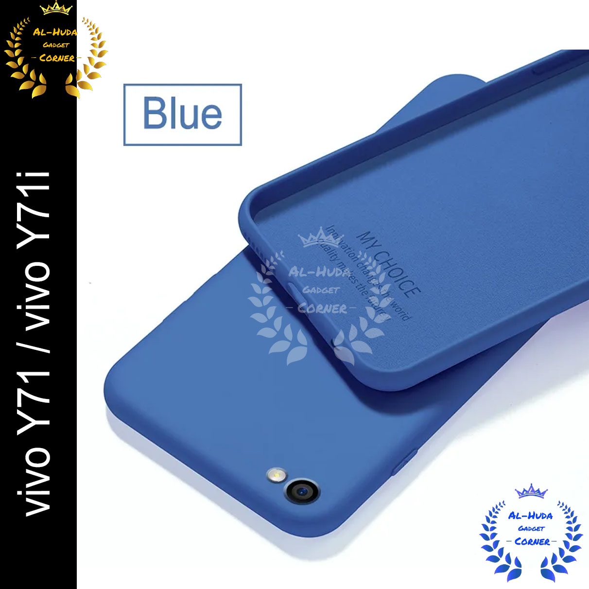 Picture of Shockproof & Transparent Crystal Clear Back Cover Case / Matte Protective Lens Flexible Back Cover for Vivo Y71 / Vivo Y71i | Slim Silicone Cover with Soft Lining Shockproof Full Body Bumper Case