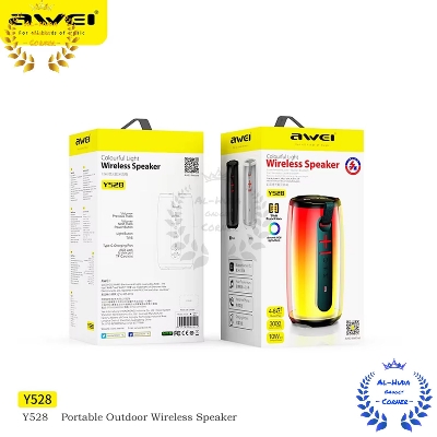 Picture of Awei Y528 Colourful Light Outdoor Wireless Speaker (Best Quality)