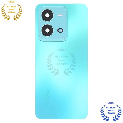 Picture of Original Back Shell For Vivo V25 Battery Cover Door Back Housing Rear Case For V25 Battery Door Replacement Parts+Camera Lens