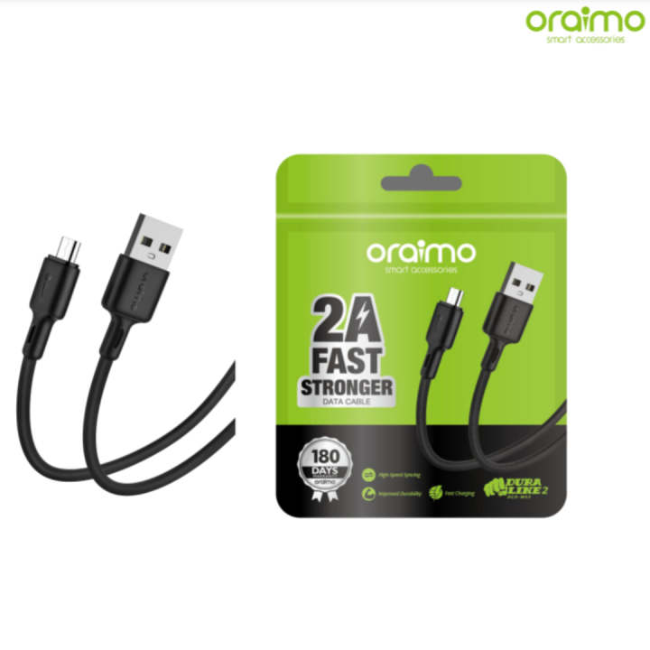 Picture of oraimo OCD-M53 Duraline 2 Fast Charging Cable-Micro-USB